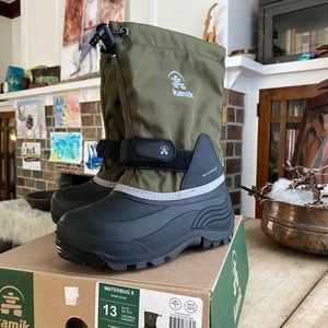 NIB Kamik Waterbug Snow Boots Size 13